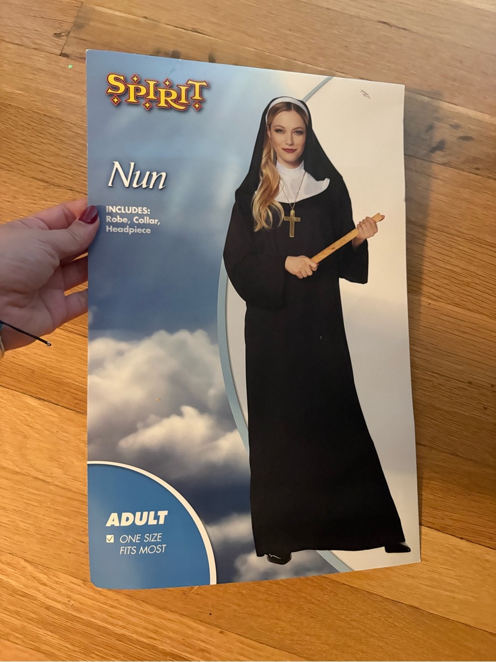 Spirit Women's Nun Costume - Black & White